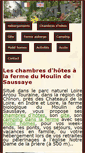 Mobile Screenshot of moulindesaussaye.com